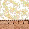 Transparent Colours Glass Seed Beads SEED-H003-01J-4