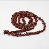 Natural Red Jasper Beads Strands G-F328-20-2