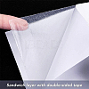 A4 Double Sided Tape Adhesive Paper AJEW-WH0096-88-3