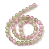 Natural Selenite Beads Strands G-P493-01K-2