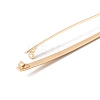 2Pcs Alloy Eyeglasses Arm FIND-WH0128-29G-2
