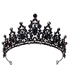 Alloy Rhinestone Crown Hair Bands PW-WG903DF-24-1