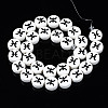 Handmade Porcelain Ceramic Beads Strands PORC-S502-032D-2