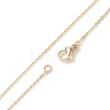 Brass Chain Necklaces MAK-L009-03G-1