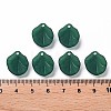 Transparent Frosted Acrylic Pendants MACR-S371-02A-735-4