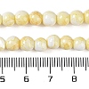 Baking Paint Glass Bead Strands GLAA-H031-01A-03-5