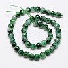 Natural Malaysia Jade Bead Strands G-M102-4mm-03-2