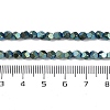 Electroplated Synthetic Non-magnetic Hematite Beads Strands G-A234-G03-01H-4