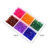 Transparent Acrylic Beads TACR-YW0001-4MM-03-2