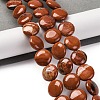 Natural Red Jasper Beads Strands G-C159-A05-01-2