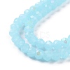 Electroplate Glass Beads Strands EGLA-A034-J10mm-L06-3