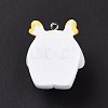 Opaque Resin Pendants LS-RESI-D063-05A-2