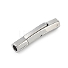 Non-Tarnish 316 Stainless Steel Bayonet Clasps STAS-K282-07D-P-1