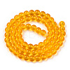 Transparent Glass Beads Strands GLAA-T032-T6mm-11-3