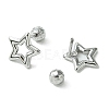304 Stainless Steel Ear Studs EJEW-Q801-06P-2