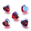 Cubic Zirconia Pointed Back Cabochons ZIRC-H108-07B-227SI-2