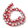 Handmade Porcelain Beads Strands PORC-A025-01C-2