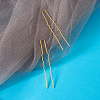 Hair Accessories Iron Hair Forks Findings OHAR-TAC0002-01G-5