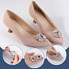 1 Pair Alloy Crystal Rhinestone Shoe Buckle Clips FIND-GF0005-99-6