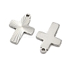 304 Stainless Steel Pendants STAS-C167-08B-P-2