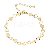 Brass Link Bracelest for Women BJEW-K298-05G-4