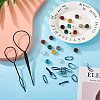 Fashewelry Plastic Hair Braiding Twist Styling Tool Set DIY-FW0001-31-6