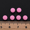Opaque Acrylic Beads PAB702Y-B01-03-4