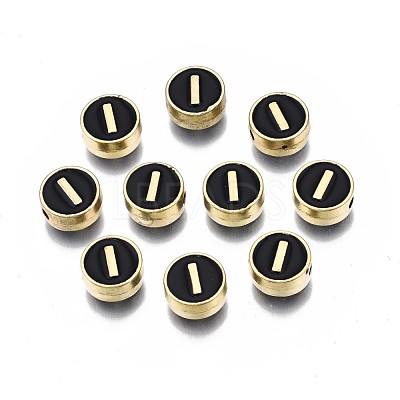 Alloy Enamel Beads ENAM-N052-006-02I-RS-1