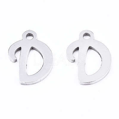 Non-Tarnish 201 Stainless Steel Charms X-STAS-T044-217P-D-1