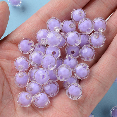 Transparent Acrylic Beads TACR-S152-04A-SS2114-1