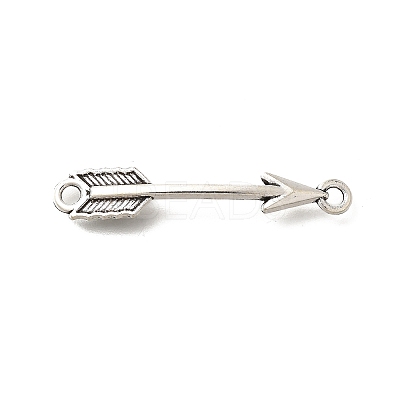 Tibetan Style Alloy Connector Charms PALLOY-D291-32AS-1