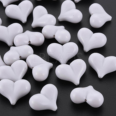 Opaque Acrylic Beads X-MACR-S373-70-A09-1