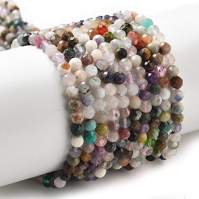 Natural Mixed Stone Beads Strands G-T108-39A-1