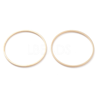Brass Linking Rings KK-Y003-03J-G-1