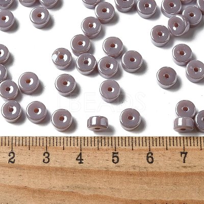 Opaque Colours Luster Glass Seed Beads SEED-E001-P3x6mm-A01-1