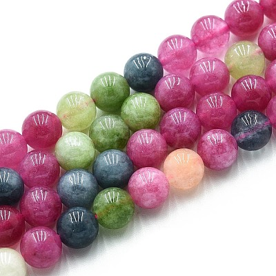 Natural Quartz Beads Strands G-N355-8mm-11-1
