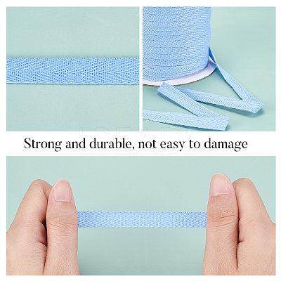 Cotton Twill Tape Ribbons OCOR-WH0058-35D-1