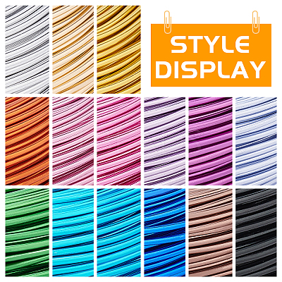 Anodized Aluminum Wire AW-BC0007-2.0mm-15-1