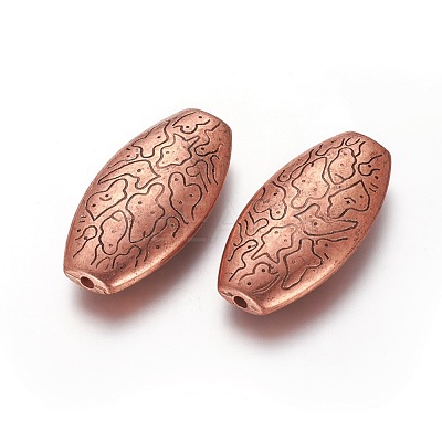 CCB Plastic Carved Beads CCB-J029-33R-1