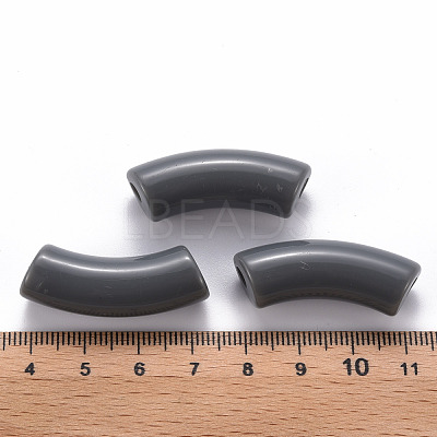 Opaque Acrylic Beads MACR-S372-001B-S037-1