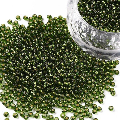 12/0 Grade A Round Glass Seed Beads SEED-Q007-F55-1