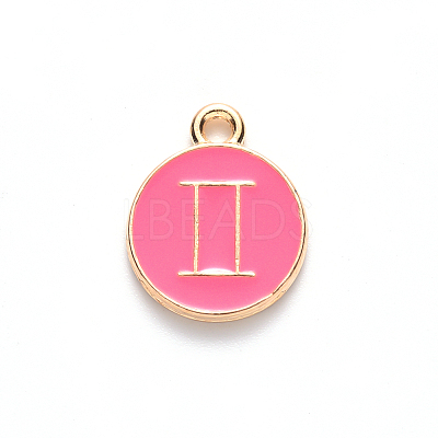 Alloy Enamel Pendants LS-X-ENAM-S124-01B-03I-1