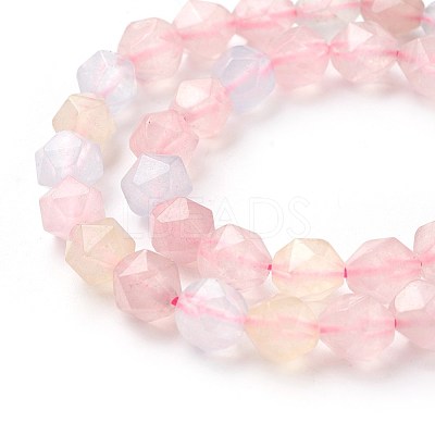 Natural White Jade Beads Strands G-F545-E29-1