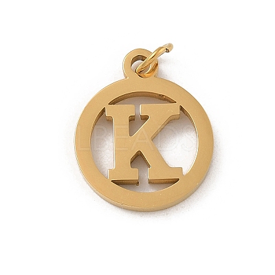 304 Stainless Steel Charms
with Jump Ring LS-STAS-R001-02G-K-1