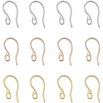 304 Stainless Steel Earring Hooks STAS-PH0019-05-1