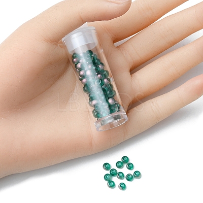 6/0 Transparent Glass Seed Beads SEED-YW0002-11B-1