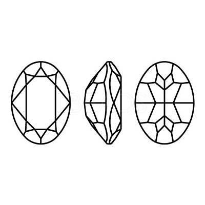 Preciosa&reg MAXIMA Crystal Fancy Stones X-PRC-FF8-50730-1