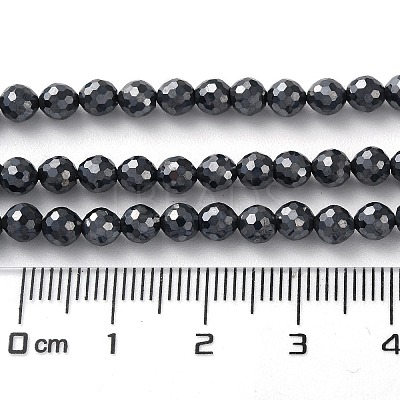Terahertz Stone Beads Strands G-G048-A01-02-1