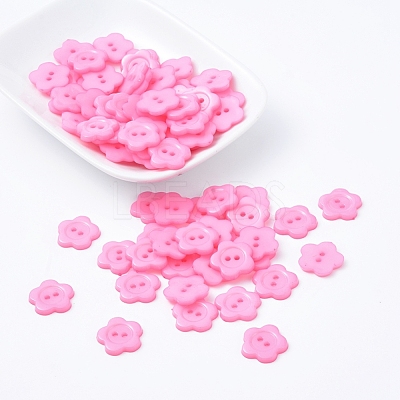 Acrylic Sewing Buttons for Costume Design X-BUTT-E074-B-01-1