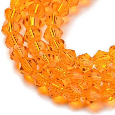 Transparent Glass Beads Strands EGLA-A039-T2mm-D23-1